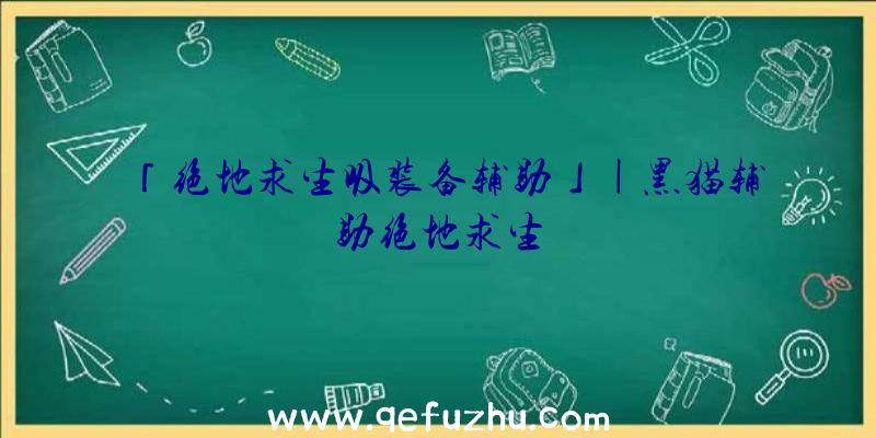 「绝地求生吸装备辅助」|黑猫辅助绝地求生